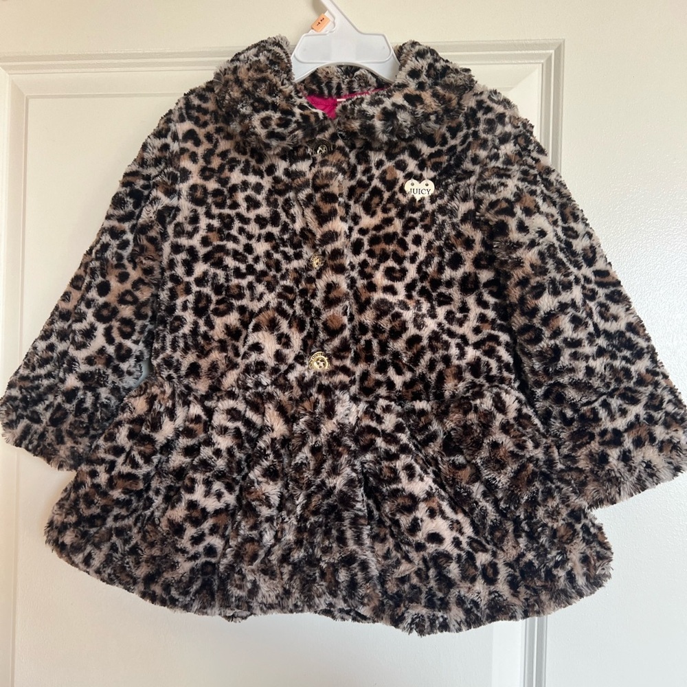 Juicy Couture Leopard Print Kids Jacket